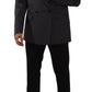 Elegant Gray Sicilia Wool Blend Suit