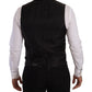 Sicilia Slim Fit Black Suit Ensemble