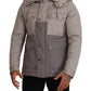 Elegant Lightweight Gray Windbreaker Jacket