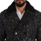 Chic Double Breasted Wool Blend Overcoat