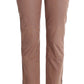 Chic Brown Cropped Corduroy Pants