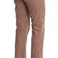 Chic Brown Cropped Corduroy Pants