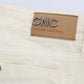 Chic Off-White Flared Designer Jeans