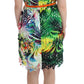 Multicolor Sheath Dress - Artful Elegance