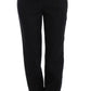 Elegant High-Waist Black Pants