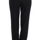 Elegant High-Waist Black Pants