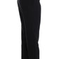 Elegant High-Waist Black Pants