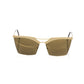 Gold Metallic Women Sunglass