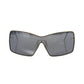 Black Metallic Women Sunglass