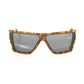 Brown Acetate Women Sunglass