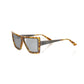 Brown Acetate Women Sunglass