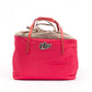 Red Polyester Women Handbag