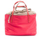 Red Polyester Women Handbag