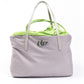 Gray Polyester Women Handbag