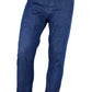 Dark Blue Cotton Men Jeans