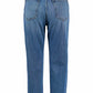 Blue Cotton Women Jeans