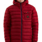 Red Nylon Men Jacket