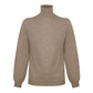 Beige Cashmere Men Sweater