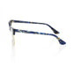 Blue Metallic Fiber Women Frame