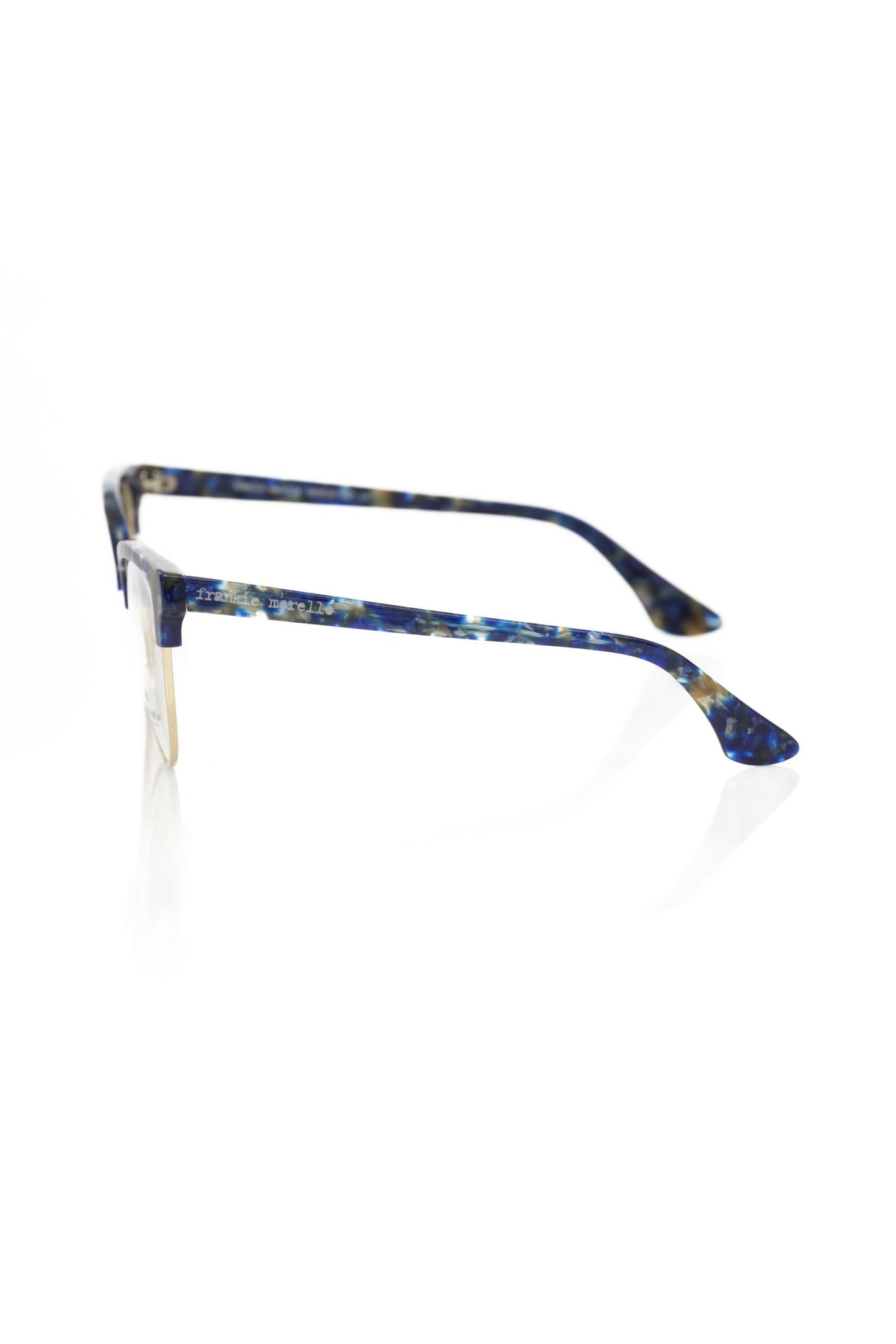 Blue Metallic Fiber Women Frame