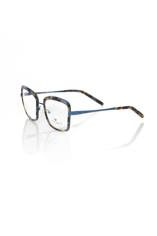 Blue Metallic Women's Eyeglass Frame