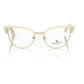 White Metallic Women's Frame