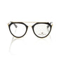 Aviator-Style Chic Eyeglasses with Gold Accents