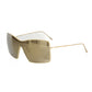 Gold Metallic Sunglasses for Women