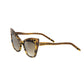 Brown Acetate Women Sunglass