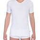 White Cotton Men T-Shirt