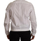 Elegant Italian White Cotton Shirt