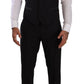 Elegant Black Three-Piece Martini Fit Suit