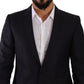 Elegant Slim Fit Wool Silk Cashmere Men's Suit