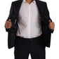 Elegant Slim Fit Wool Silk Cashmere Men's Suit