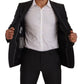 Black MARTINI Single Breasted 2 Piece Suit