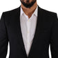 Black Fantasy GOLD Wool Slim Fit 2 Piece Suit