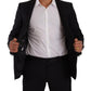 Black Fantasy GOLD Wool Slim Fit 2 Piece Suit