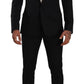 Black Fantasy GOLD Wool Slim Fit 2 Piece Suit