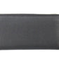 Jet Set Travel Large Black Pebble Leather Continental Wrist Wallet