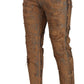 Authentic Distressed Denim Classic Trousers