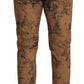 Authentic Distressed Denim Classic Trousers