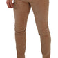 Elegant Slim Fit Corduroy Jeans