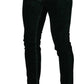 Sleek Cotton-Blend Skinny Denim Jeans