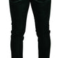 Sleek Cotton-Blend Skinny Denim Jeans