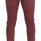 Elegant Slim Fit Corduroy Jeans