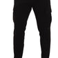 Sleek Skinny Cargo Pants in Timeless Black