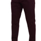 Elegant Purple Chinos for the Modern Man