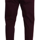 Elegant Purple Chinos for the Modern Man