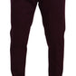 Elegant Purple Chinos for the Modern Man