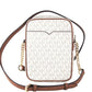 Jet Set Medium Vanilla PVC North South Chain Crossbody Handbag